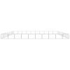 Dog Kennel Silver 1076.4 ft² Steel